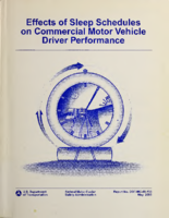 Effects of Sleep Schedules on Commercial Motor Vehicle Driver Performance