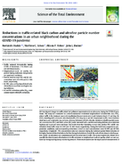 Reductions in TrafficRelated Black Carbon and Ultrafine Particle Number Concentrations in an Urban Neighborhood During the COVID19 Pandemic