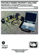 Portable Seismic Property Analyzer Identification of Asphalt Pavement Layers