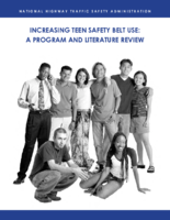 Increasing Teen Safety Belt Use A Program and Literature Review