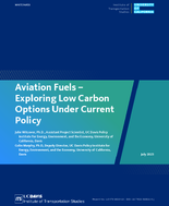 Aviation Fuels  Exploring Low Carbon Options Under Current Policy