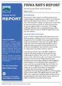 FHWA NHTS Report Travel Survey State of the Practice