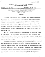 Investigation of Aircraft Accident THE FLYING TIGER LINE ADAK ALASKA 19620315