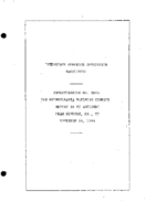 Interstate Commerce Commision Report of the Accident  Investigation Occuring on the PENNSYLVANIA RAILROAD NEWPORT PA
