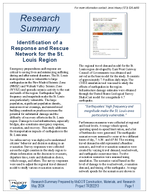 Identification of a Response and Rescue Network for the St Louis Region Research Summary