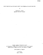 Test procedures and data input techniques for skid testing