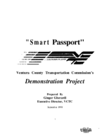 Smart Passport  Ventura County Transportation Commissions demonstration project