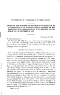 Interstate Commerce Commission Report of the Accident  Investigation Occurring on the NASHVILLE CHATTANOOGA AND ST LOUIS RAILWAY KENNESAWESAW GA