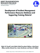 Development of Incident Management Performance Measures Database and Supporting Training Material