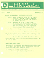 Office of Hazardous Materials Newsletter November 1972