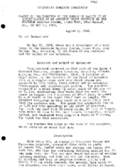 Interstate Commerce Commission Report of the Accident  Investigation Occurring on the SOUTHERN RAILWAY DELLAS GA