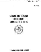 AC 1432 Ground Instructor Instrument Examination Guide