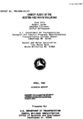 Energy Audit of the Boston and Maine Railroad