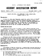 Investigation of Aircraft Accident CORDOVA AIRLINES SKILAK LAKE ALASKA 19560409