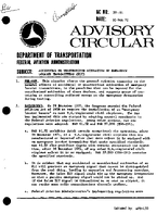 AC 2081 Accidental or Unauthorized Activation of Emergency Locator Transmitters ELT