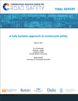 A Safe Systems Approach to Motorcycle Safety