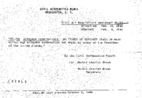 Part 60 Amendment 6054 Airspace Reservations