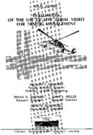 Evaluation of the use of live aerial video for traffic management