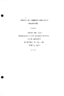 Interstate Commerce Commision Report of the Accident  Investigation Occuring on the CHESAPEAKE  OHIO RAILWAY HINTON WV
