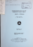 Construction Monitoring of Soft Ground Rapid Transit Tunnels Volume 2 Appendixes