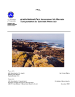 Acadia National Park  assessment of alternate transportation for Schoodic Peninsula