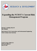 Expanding the NCDOTs Current Risk Management Program