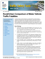 Traffic Safety Facts 2021 Data RuralUrban Comparison of Motor Vehicle Traffic Fatalities