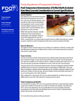 Peak Temperature Determination of Drilled Shafts Excluded From Mass Concrete Consideration in Current Specifications Summary
