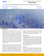 An Ambient NOX Reduction Reactor System with and without Forced Air Summary