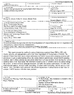 Texas Department of Transportation Traffic Forecasting Practices