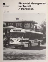 Financial Management for Transit A Handbook