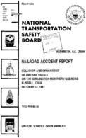 Interstate Commerce Commision Report of the Accident  Investigation Occuring on the COLLISION AND DERAILMENT OF AMTRAK TRAIN 6 ON THE BURLINGTON NORTHERN RAILROAD RUSSELL IO