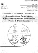Geotechnical Engineering Circular No 3 Design Guidance Geotechnical Earthquake Engineering for Highways Volume II  Design Examples