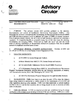 AC 2519 Certification Maintenance Requirements