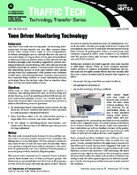 Traffic Tech Teen Driver Monitoring Technology