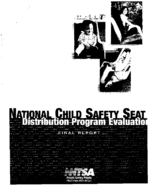 National Child Safety Seat Distribution Program Evaluation