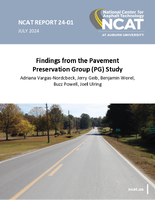 Findings From the Pavement Preservation Group PG Study
