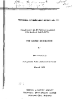 Television Electronic Marker For Radar Handoffs