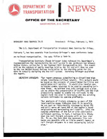 Broadcast of DOTs Recommendations for Restructuring the Rail System