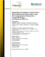 Integration of Unmanned Aerial Systems Data Collection Into DaytoDay Usage for Transportation Infrastructure  A Phase III Project
