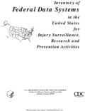 Inventory of federal data systems in the United states for injury surveillance research and prevention activities