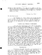 Interstate Commerce Commission Report of the Accident Investigation Occurring on the LOUISVILLE AND NASHVILLE RAILROAD ELSIECOAL KY