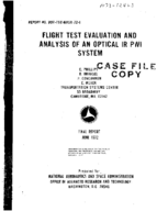 Flight Test Evaluation and Analysis of an Optical IR PWI System