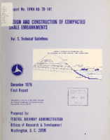 Design and Construction of Compacted Shale Embankments Vol 5 Technical Guidelines