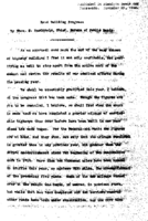 Road Building Progress