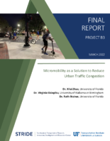 Micromobility as a Solution To Reduce Urban Traffic Congestion