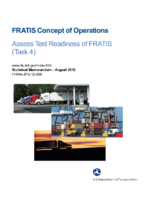 FRATIS concept of operations  assess test readiness of FRATIS task 4