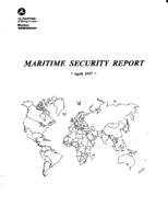 Maritime security report April 1997 Maritime smuggling of drugs and contraband goods trhough Haiti adversely impacting legitimate commerce and development Partnering  a key to growing challenges confronting maritime security