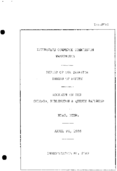 Interstate Commerce Commision Report of the Accident  Investigation Occuring on the CHICAGO BURLINGTON AND QUINCY RAILROAD HOAG NE