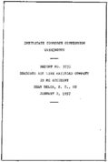 Interstate Commerce Commision Report of the Accident  Investigation Occuring on the SEABOARD AIR LINE DELTA S C